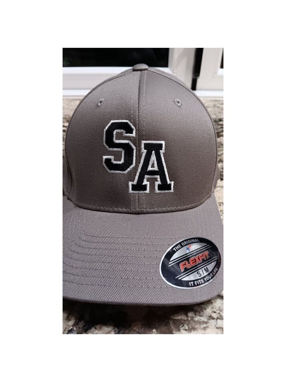Tags Still On Small Flexfit Hat SA Letters